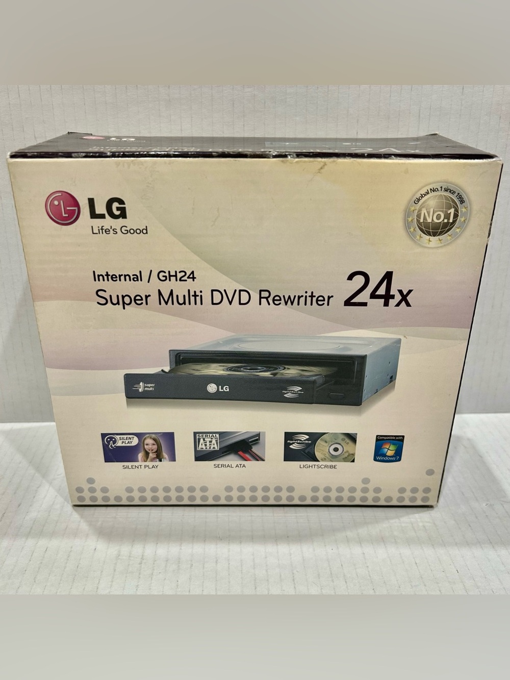 LG GH24 Internal Super Multi DVD Rewriter 24X Drive